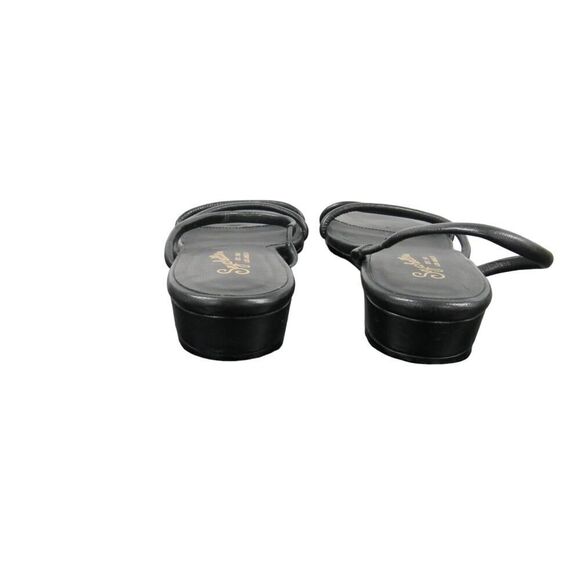 Seychelles Women Size 8.5 Rock Candy Flat  Open Toe Sandal in Black - Picture 5 of 7